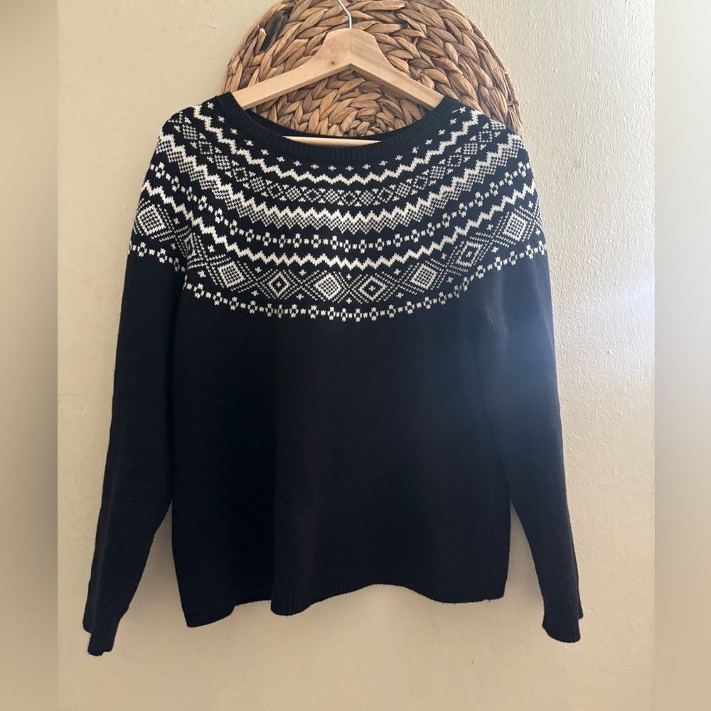 Fair isle Talbots petite 
Size large petite